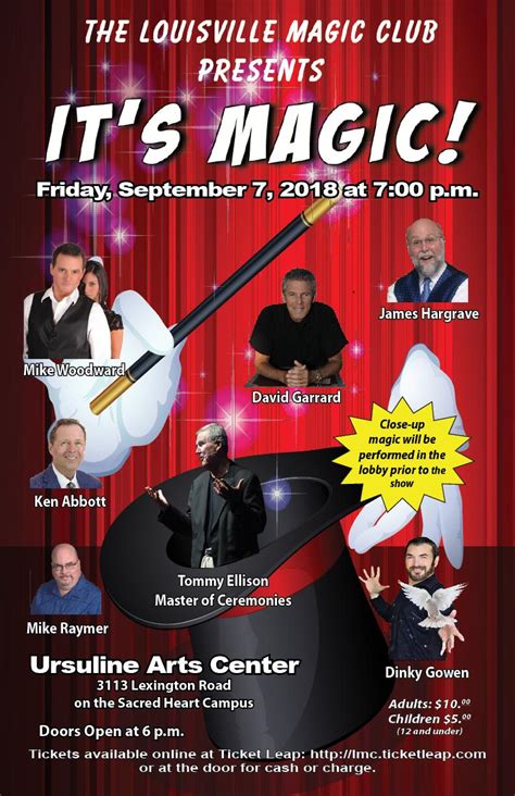 Witness Unbelievable Illusions with Mr. Magic in Louisville, KY